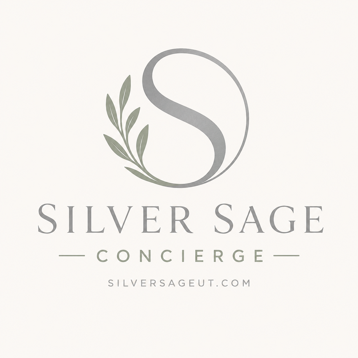 Silver Sage Concierge logo and wordmark